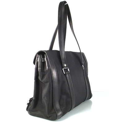 Prada Tessuto Foldover Large Shoulder Bag 3 of 8
