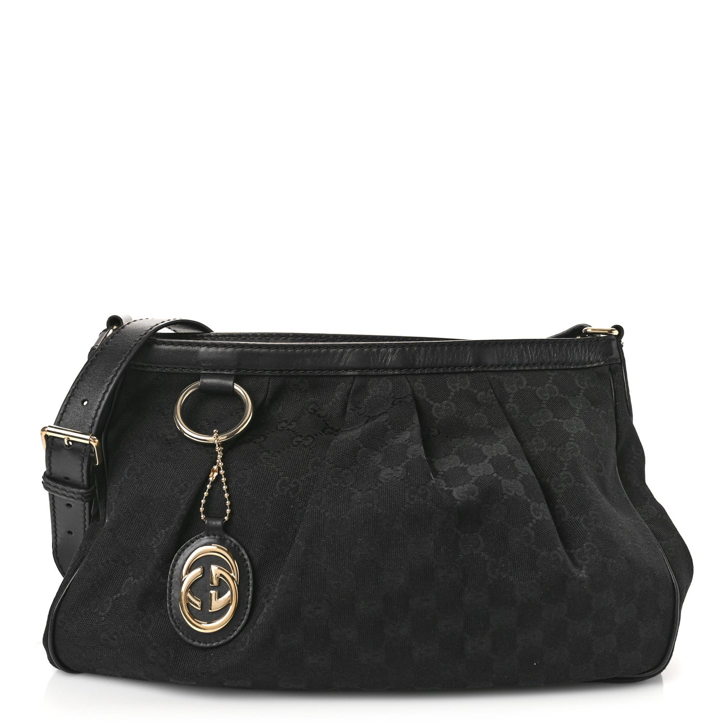 Monogram Sukey Messenger Bag Black