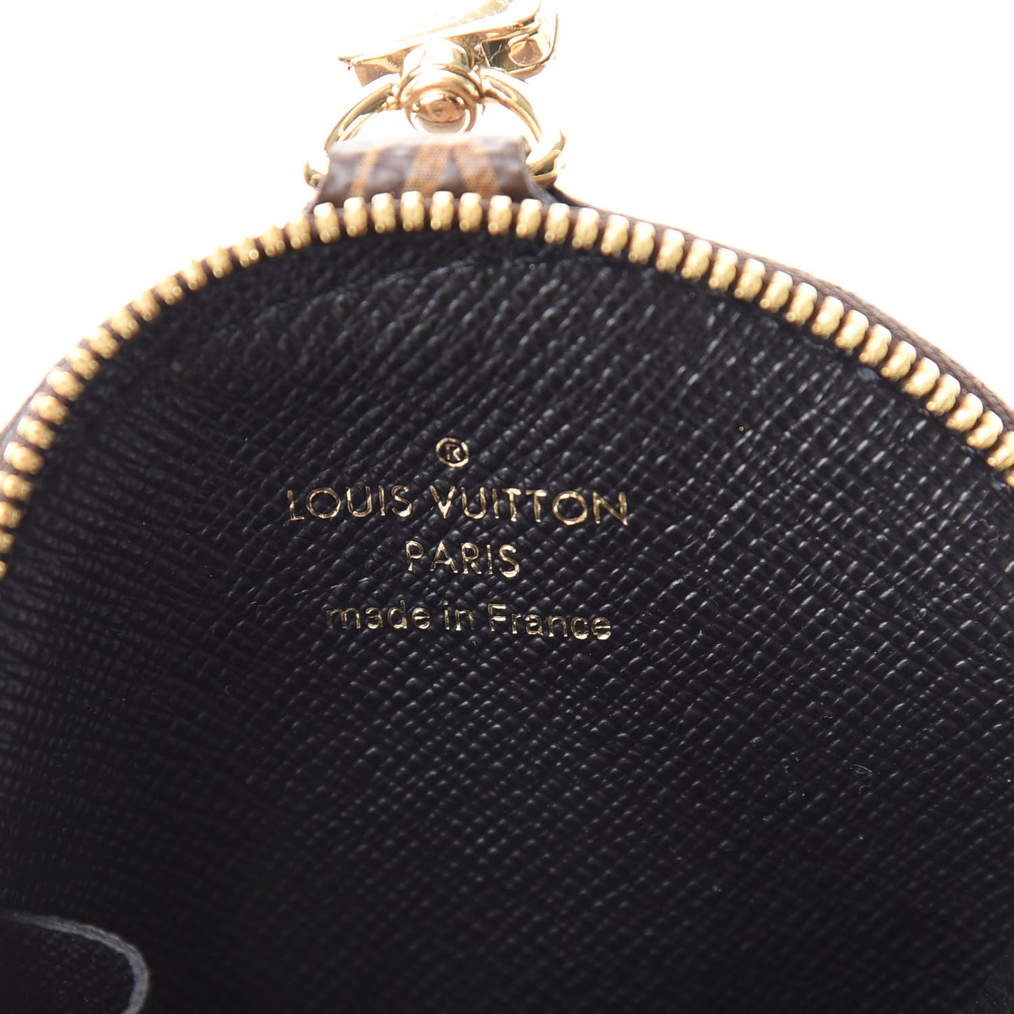 Nylon Monogram Strap with Coin Purse Kaki
