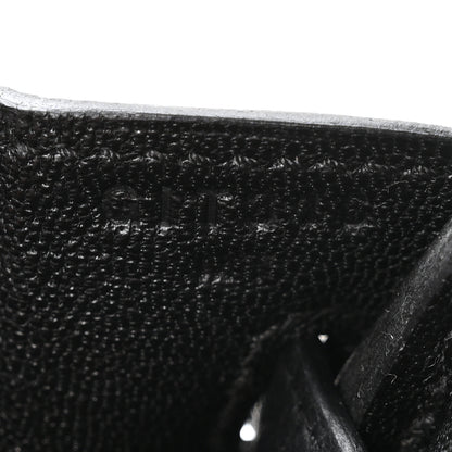 Hermes Togo Birkin 25 Black 7 of 11