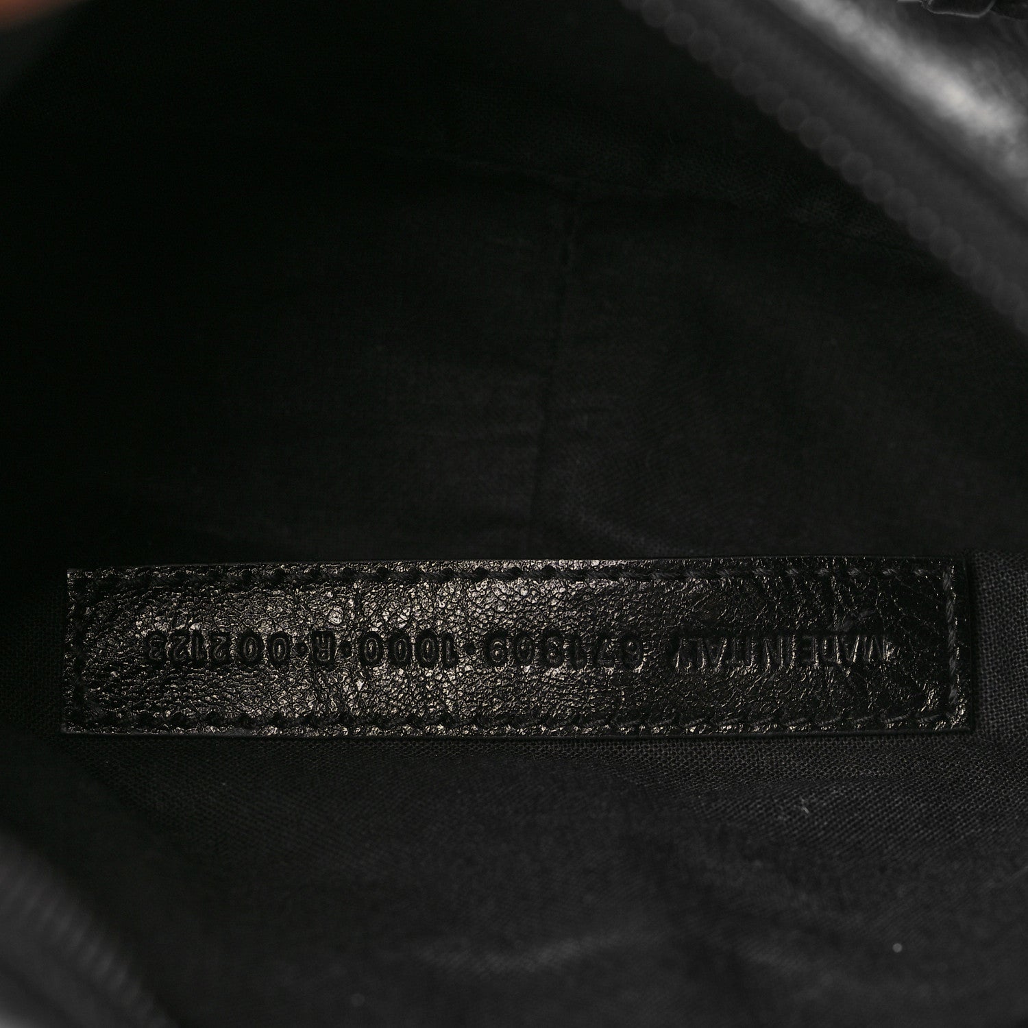 Balenciaga Agneau Arena Monochrome Le Cagole Shoulder Bag XS Black 7 of 9