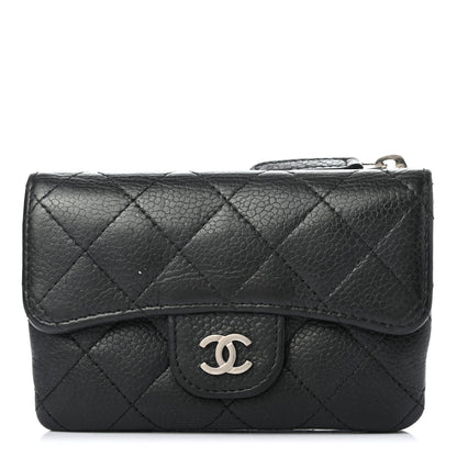 Chanel Caviar Quilted Coin Purse Black 1 of 9