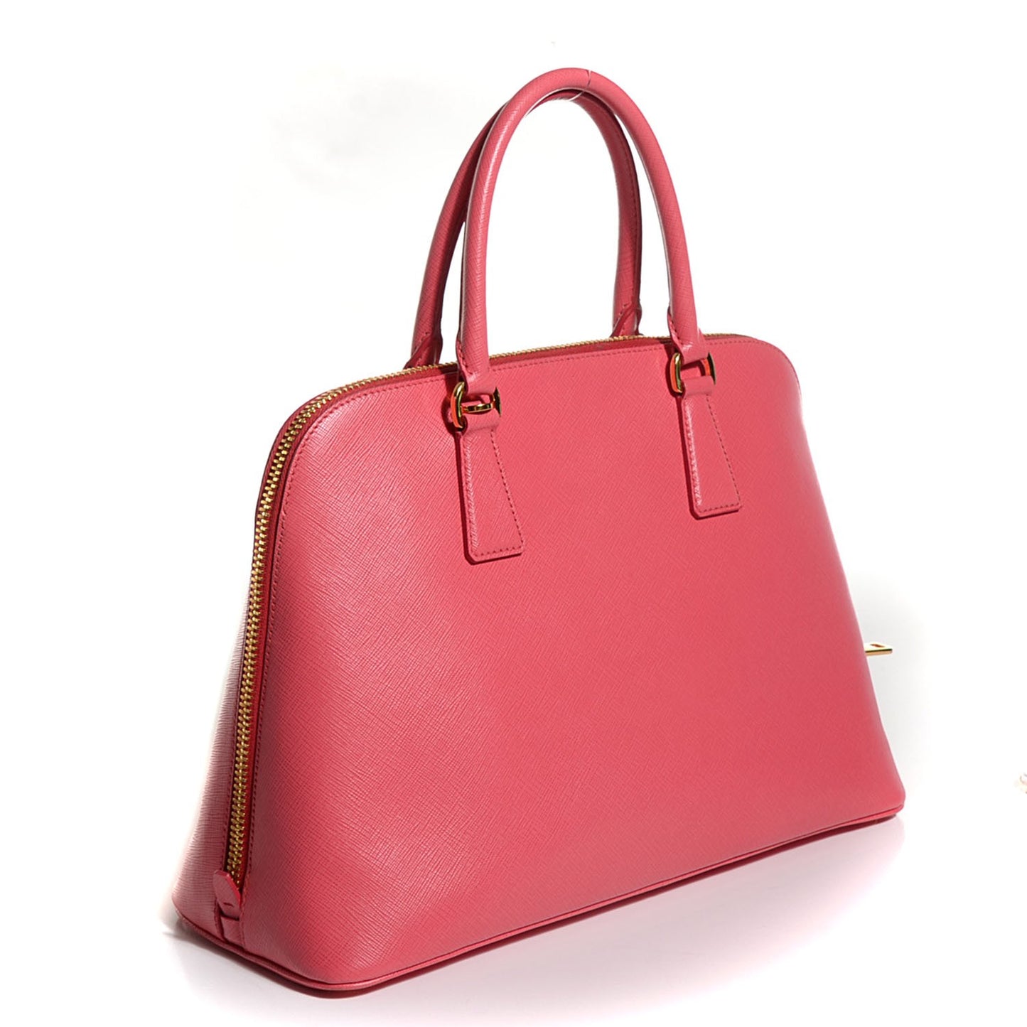 Saffiano Lux Medium Promenade Tote Peonia