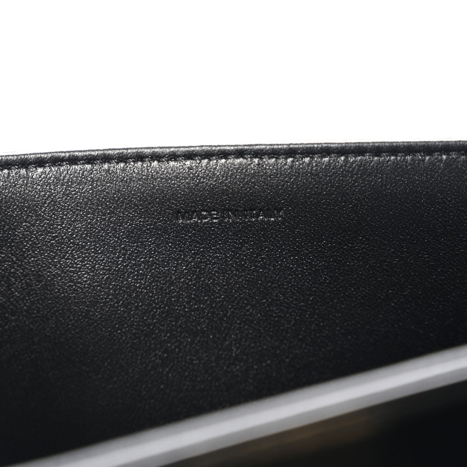 Celine Shiny Calfskin Medium Triomphe Black 5 of 13