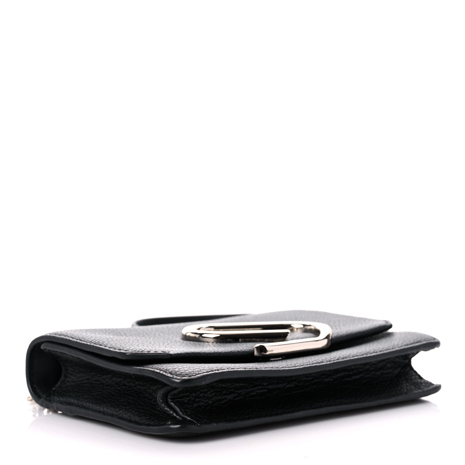 3.1 Phillip Lim Calfskin Alix Soft Flap Clutch Black 4 of 10