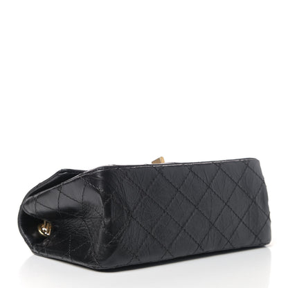 Chanel Aged Calfskin Quilted 2.55 Reissue Mini Flap Black 3 of 7