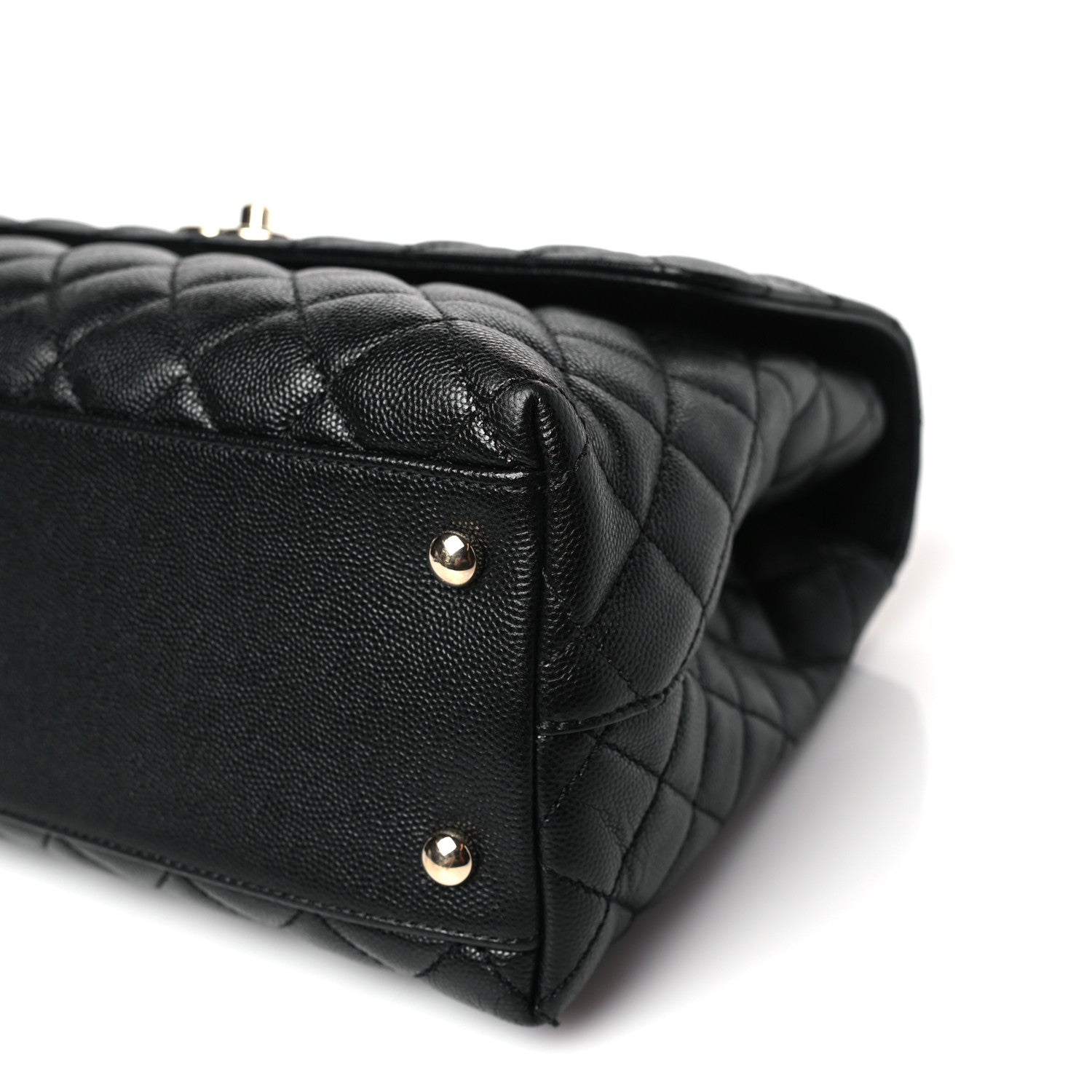 Chanel Caviar Quilted Medium Coco Handle Flap 8 of 8