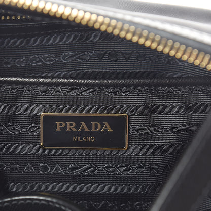 Prada Tessuto Nylon Saffiano Tote Black 6 of 9