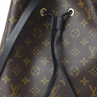 Louis Vuitton Monogram Neonoe MM Black 9 of 9