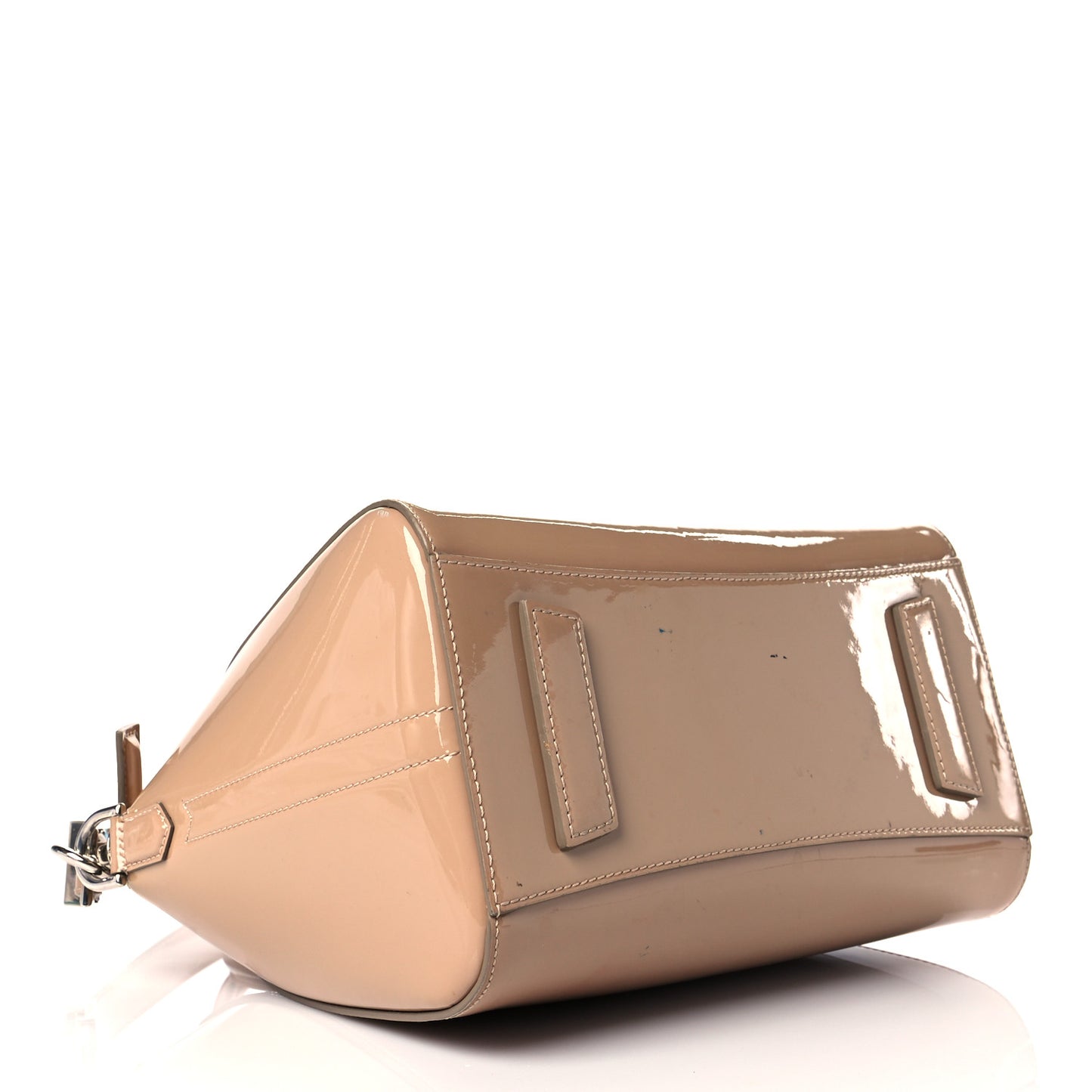 Patent Calfskin Small Antigona Pink