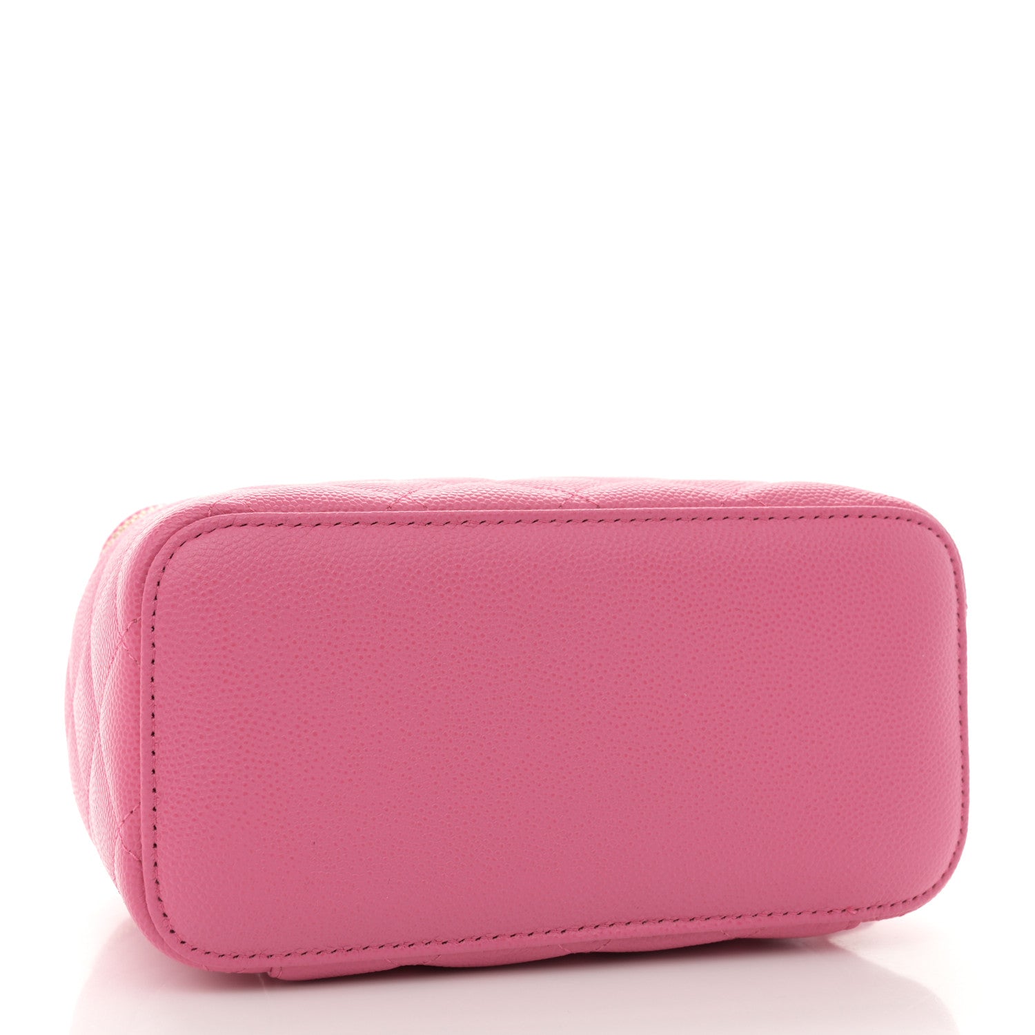 Chanel Caviar Quilted Small Vanity Case With Chain Pink 4 of 11