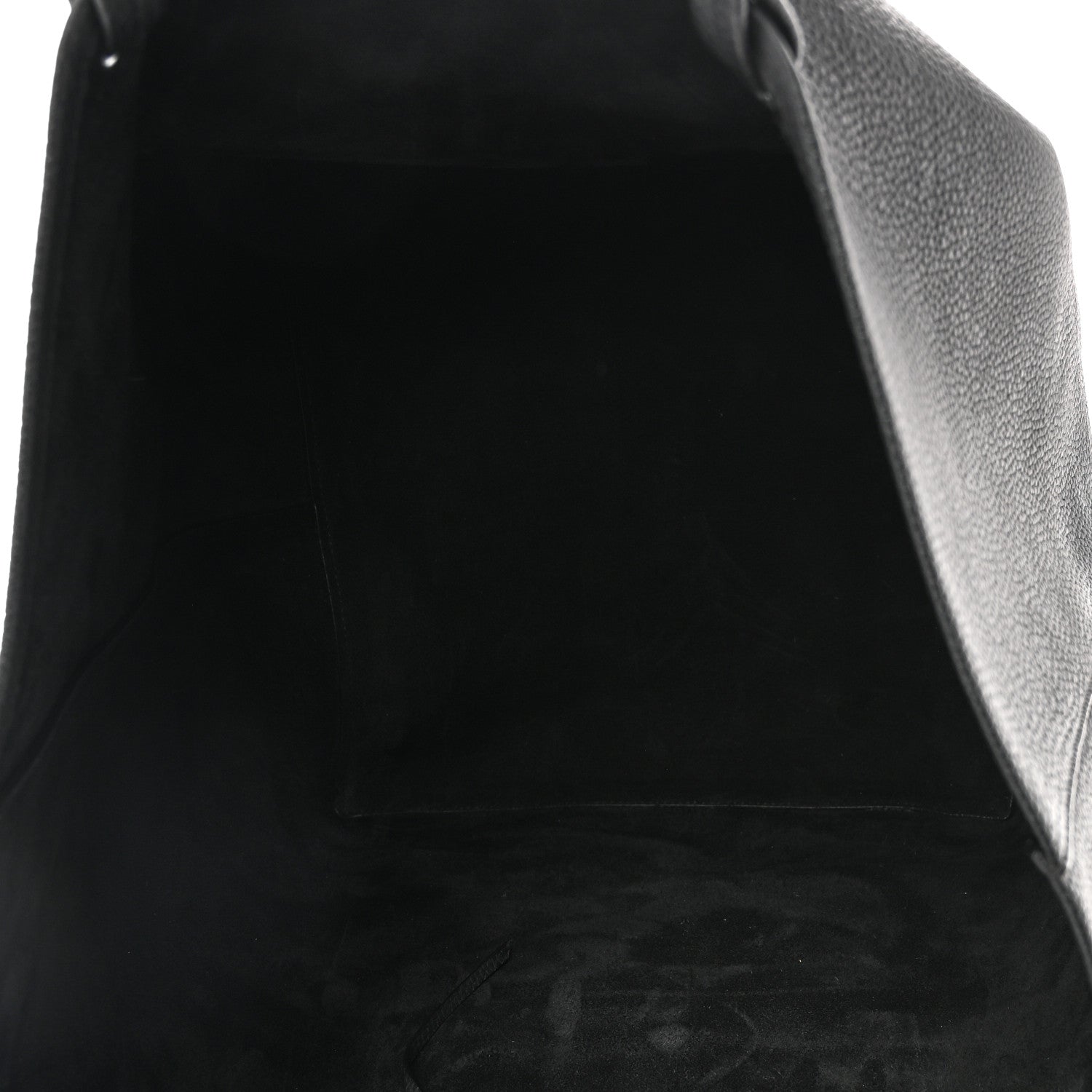 The Row Grained Calfskin Park Tote XL Black 6 of 10