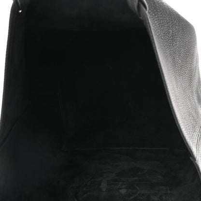 The Row Grained Calfskin Park Tote XL Black 6 of 10
