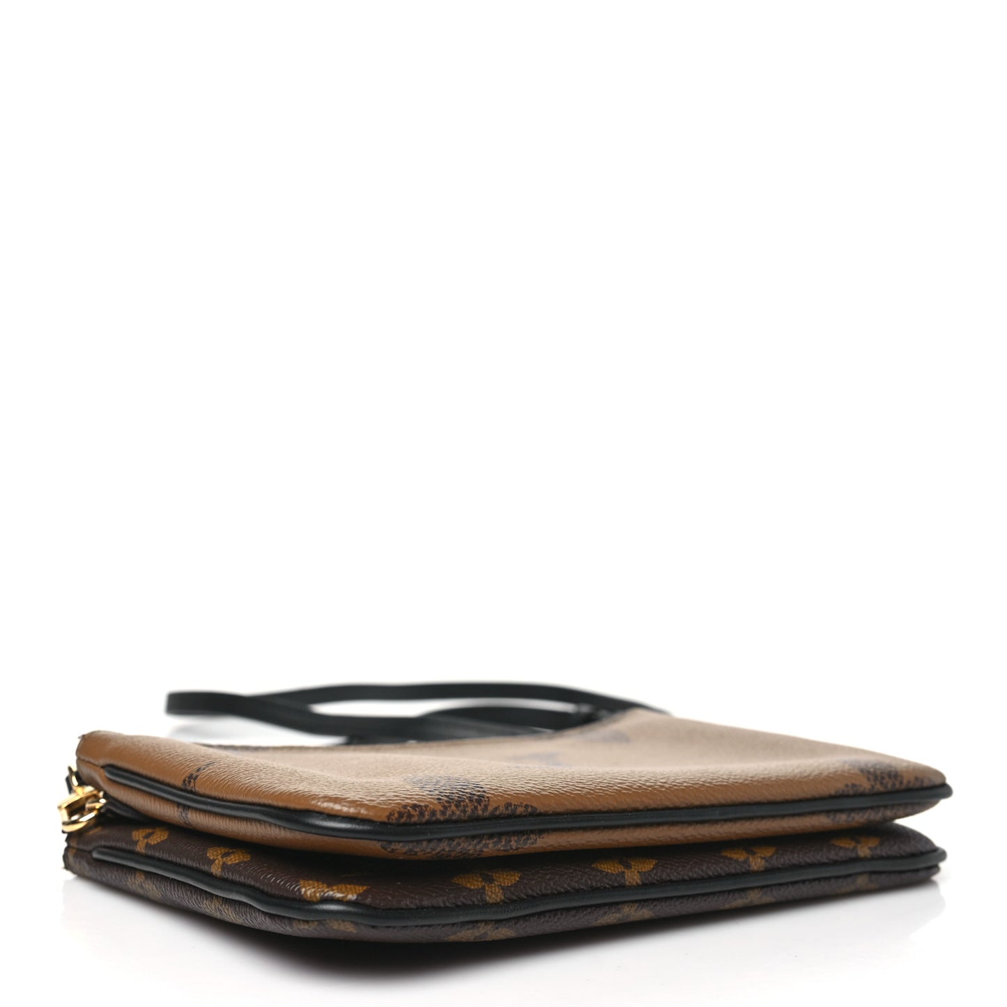 Reverse Monogram Giant Double Zip Pochette
