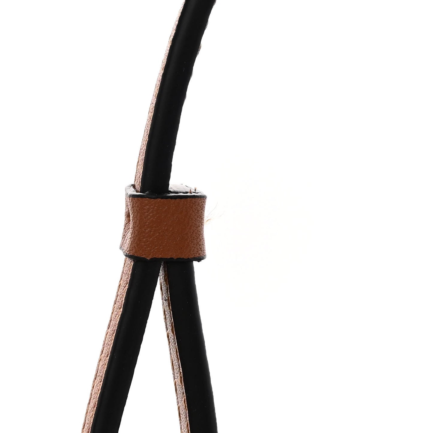 Felt Calfskin Small Anagram Square Basket Tote Brown Tan