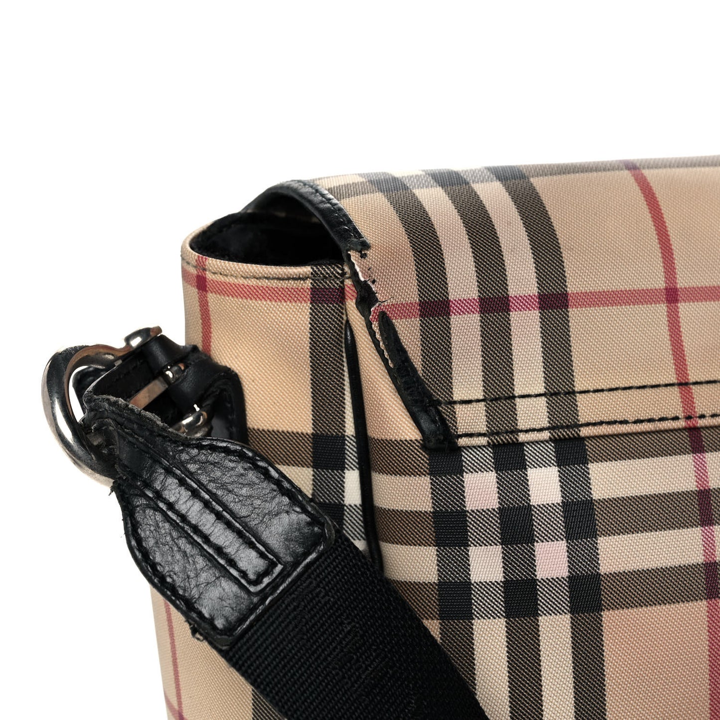 House Check Diaper Messenger Bag