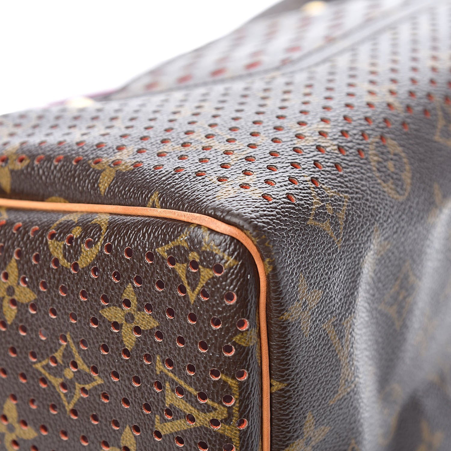 Louis Vuitton Monogram Perforated Speedy 30 Orange 11 of 14