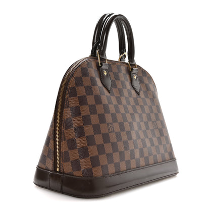 Louis Vuitton Damier Ebene Alma MM 3 of 10
