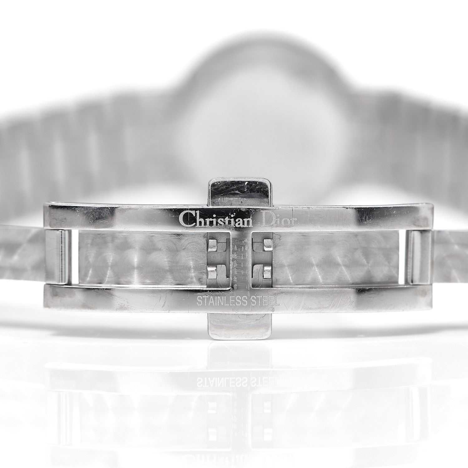 Christian Dior Stainless Steel Diamond Bezel 23mm La D De Dior Quartz Watch 5 of 5