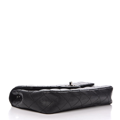 Chanel Caviar Quilted East West Flap Black 4 of 12