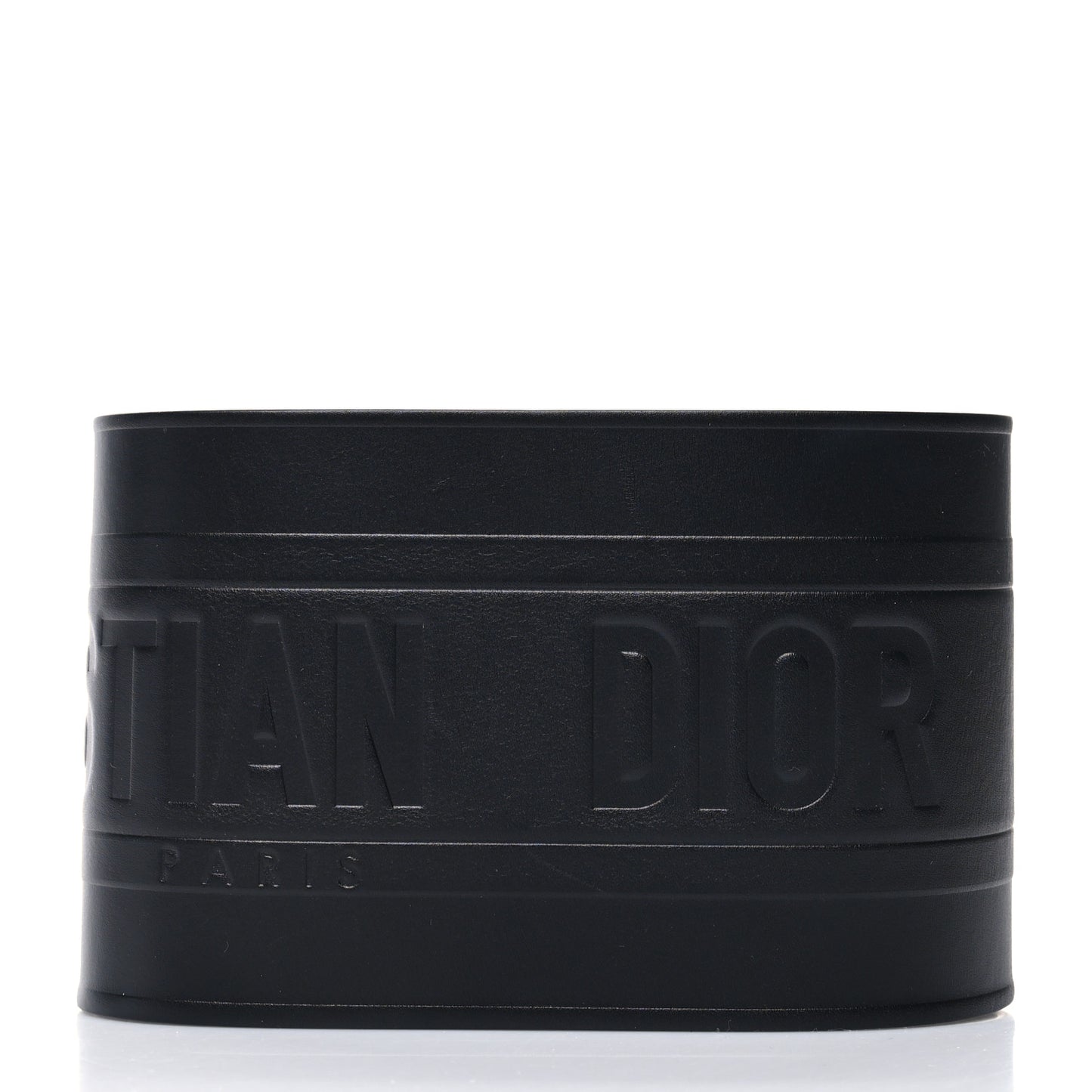 Calfskin D Waist Large Belt 80 Black