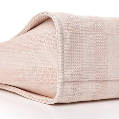 Chanel Mixed Fibers Striped Small Deauville Tote Light Pink 7 of 10