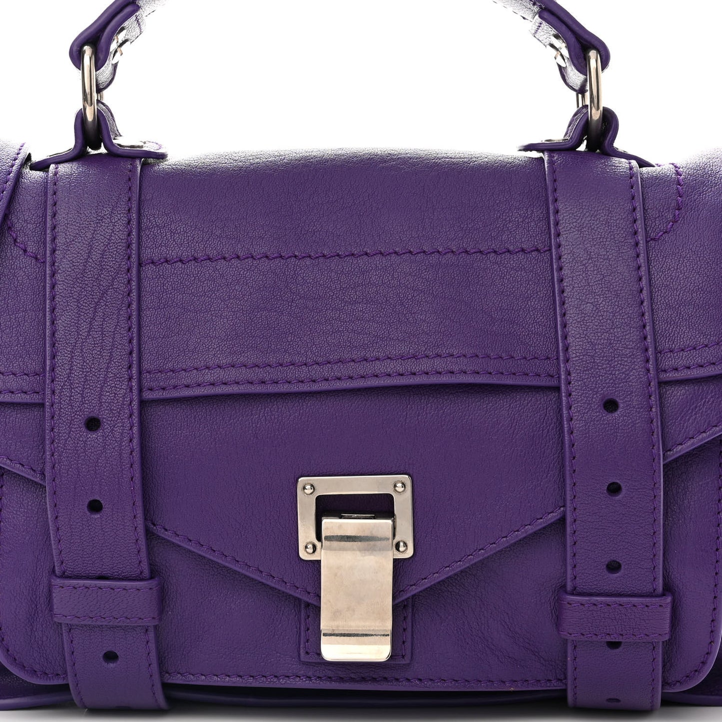 Lambskin Tiny PS1 Satchel Amethyst