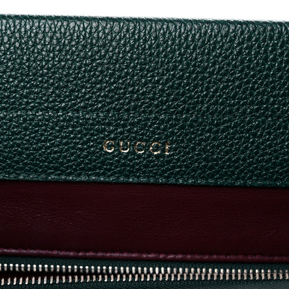 Gucci Grainy Calfskin Small Zumi Top Handle Bag Vintage Green 7 of 11