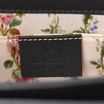Gucci Calfskin Bamboo Mini Thiara Top Handle Bag Black 8 of 11