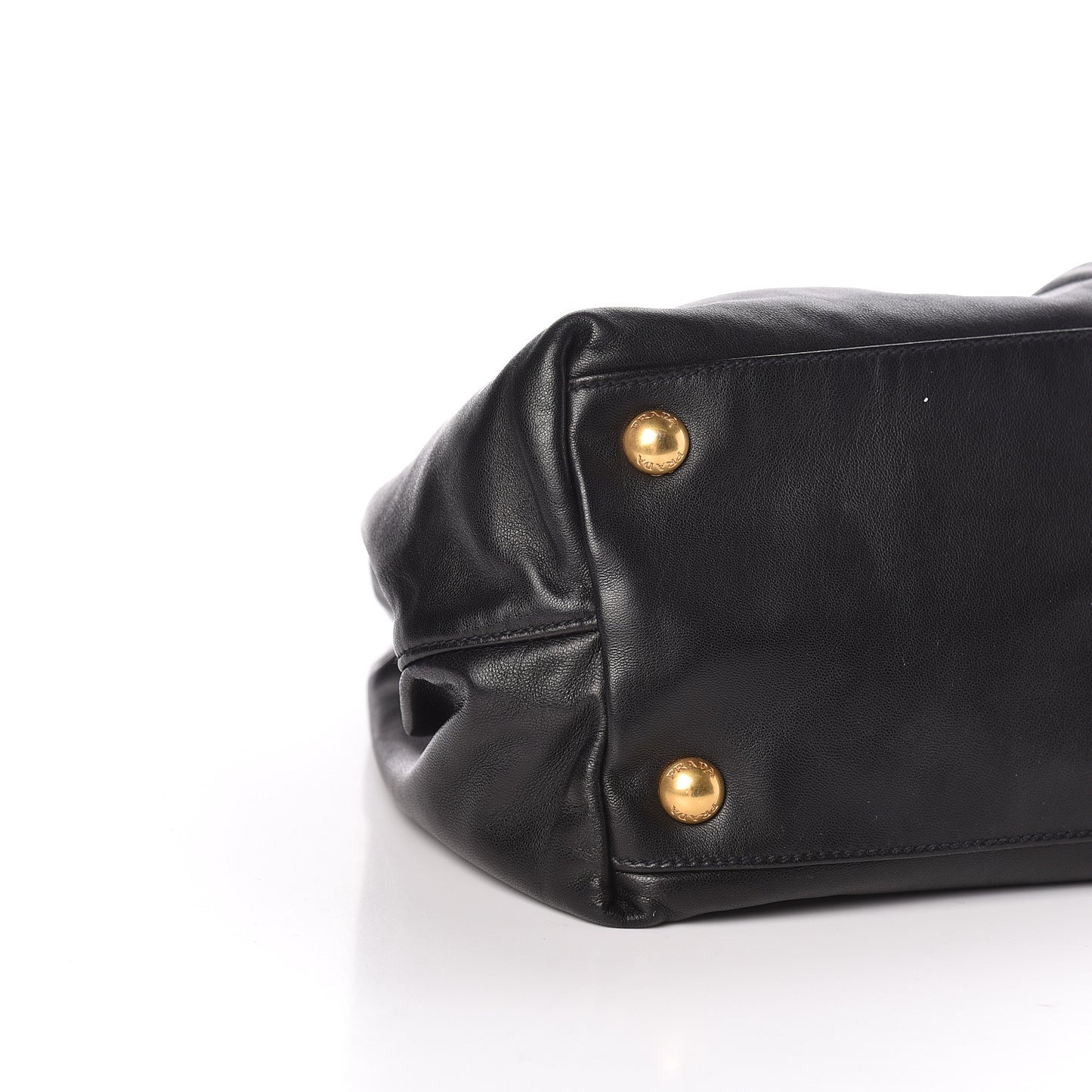 Nappa Fiocco Bow Satchel Black Geranio