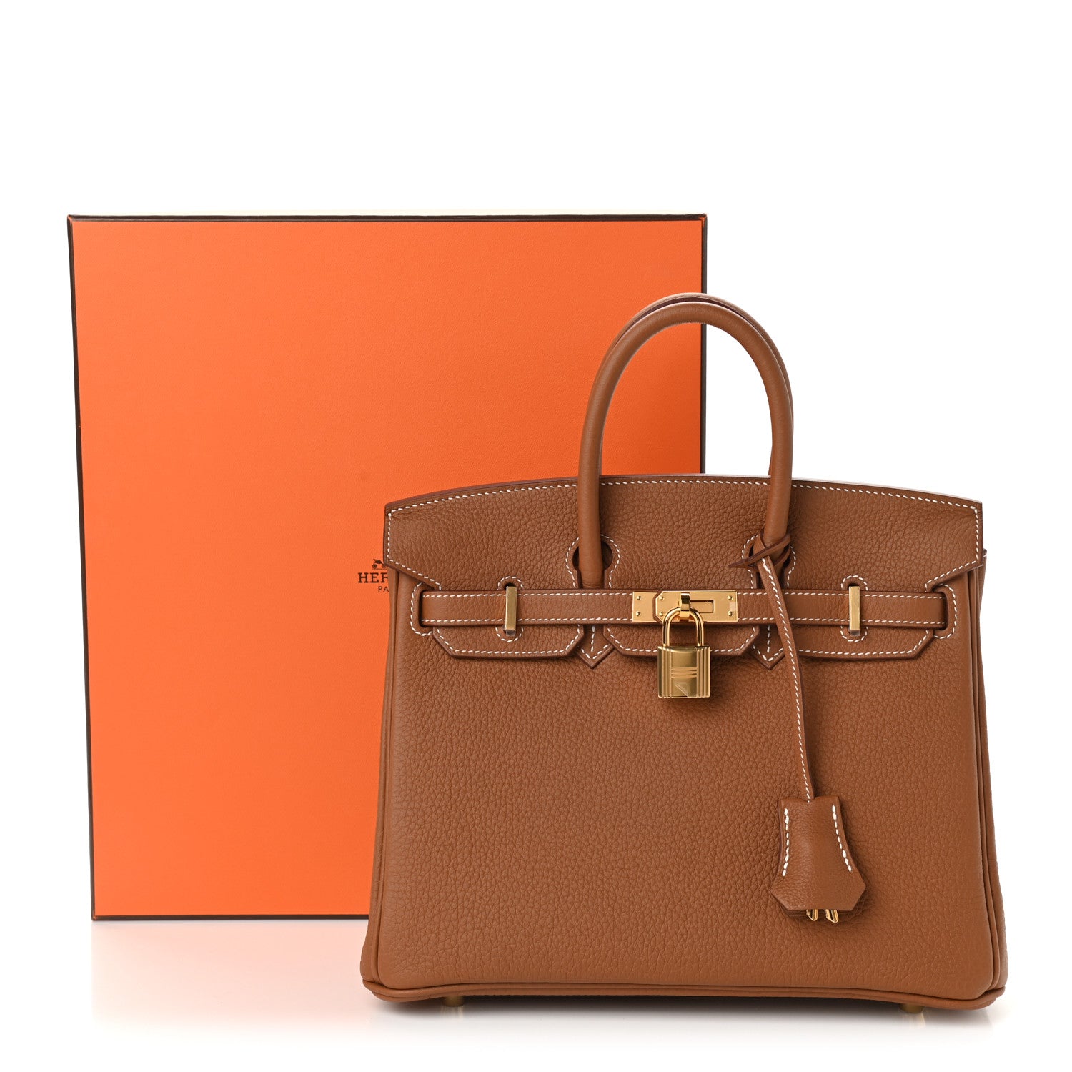 Hermes Togo Birkin 25 Gold 11 of 11