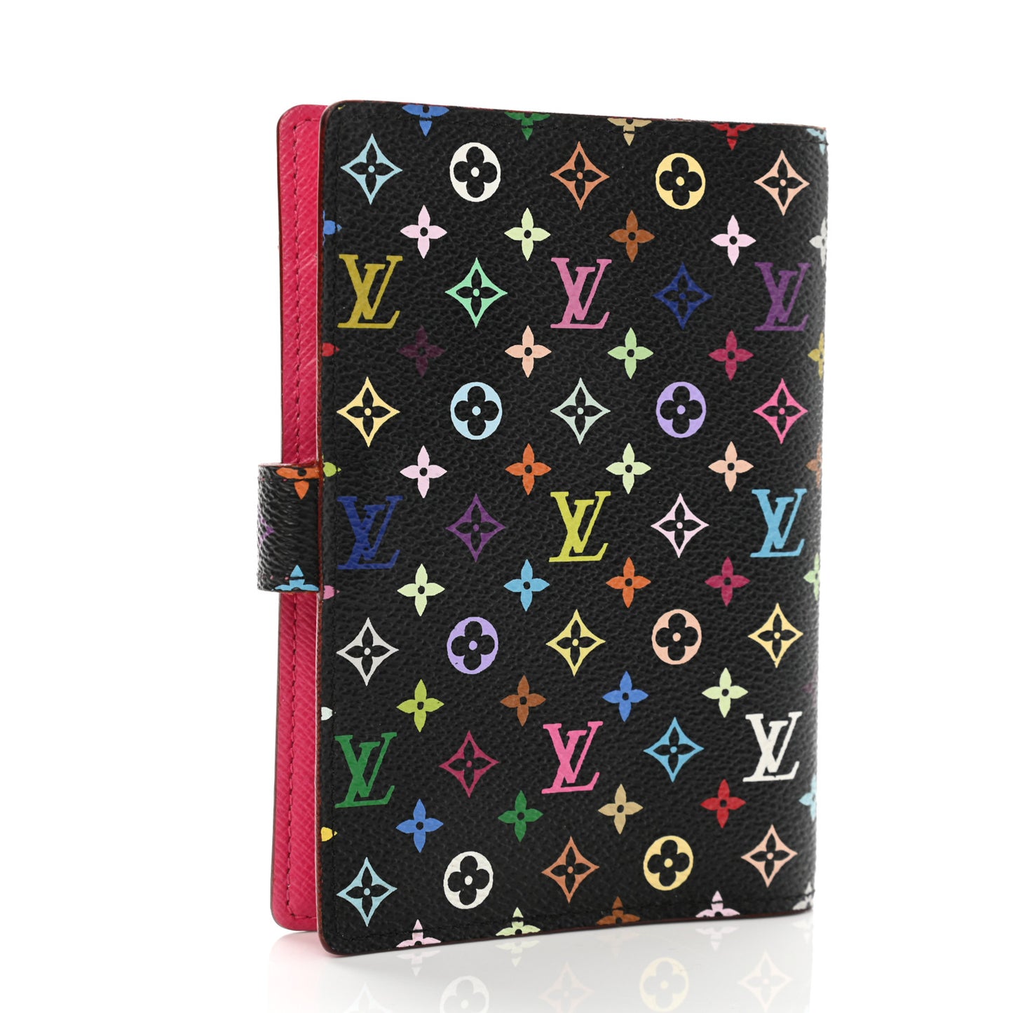 Monogram Multicolor Small Ring Agenda Cover Black Grenade