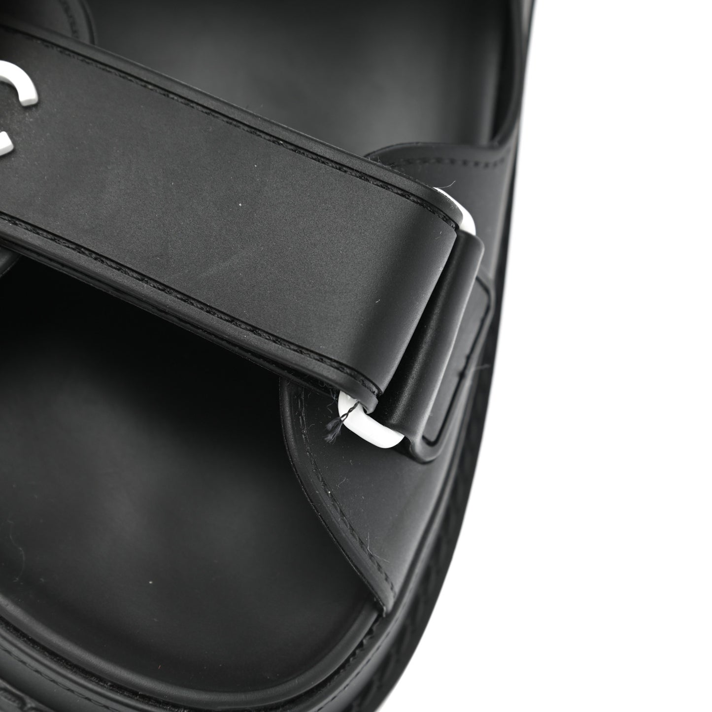 Rubber CC Dad Sandals 38 Black