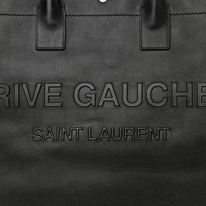 Saint Laurent Vitello Rive Gauche Large Tote Black 8 of 14