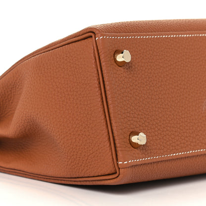 Hermes Togo Kelly Retourne 25 Gold 9 of 13