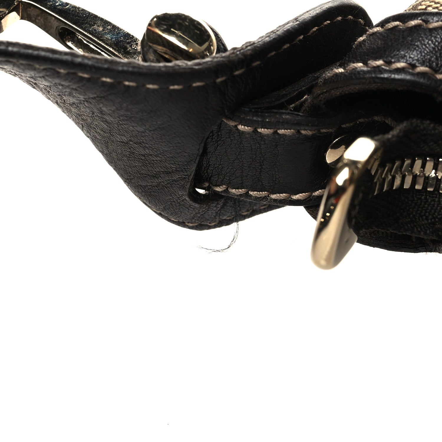 Gucci Monogram Web Studded Pelham Shoulder Bag Dark Brown 13 of 13