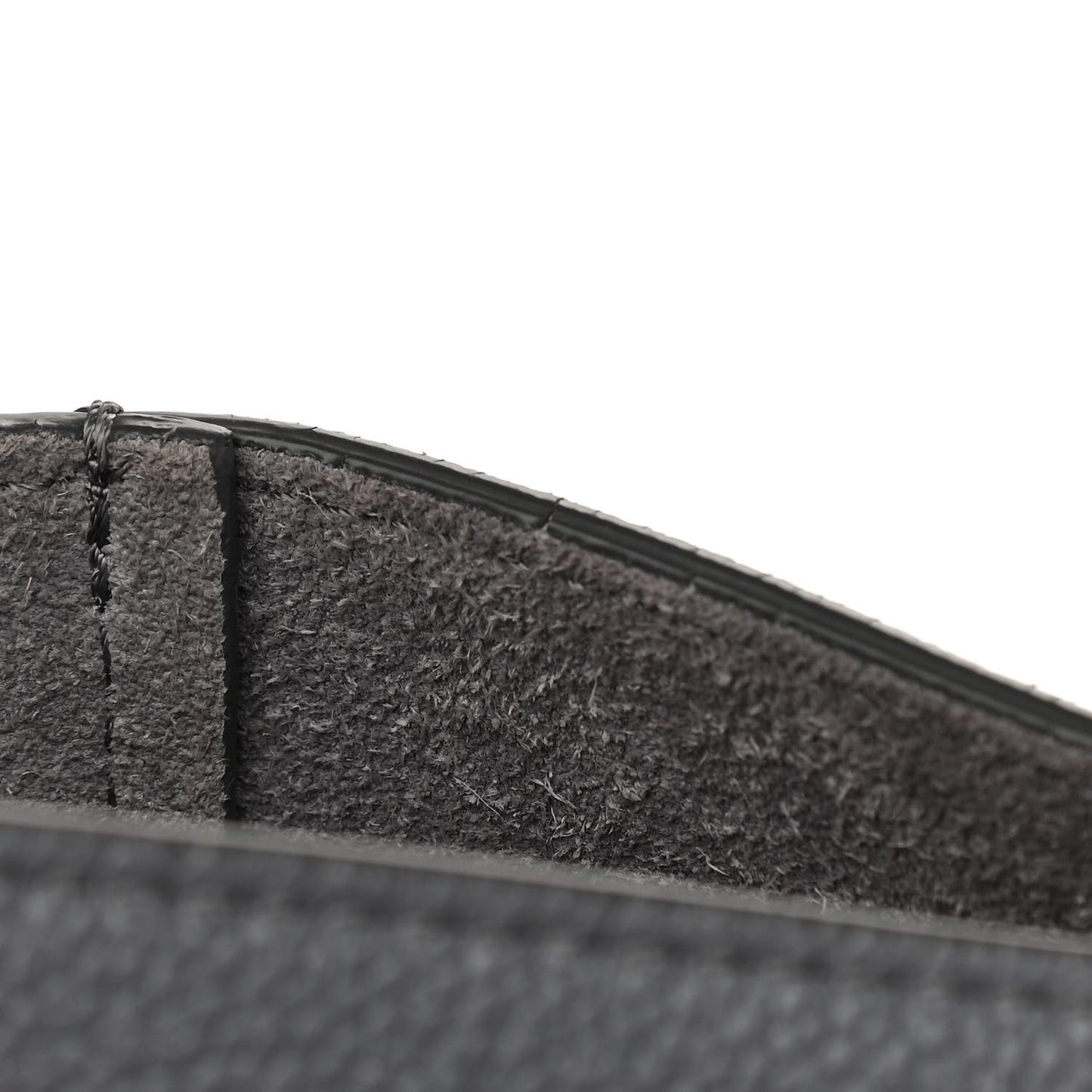 Soft Grained Calfskin Small Sangle Bucket Bag Grey