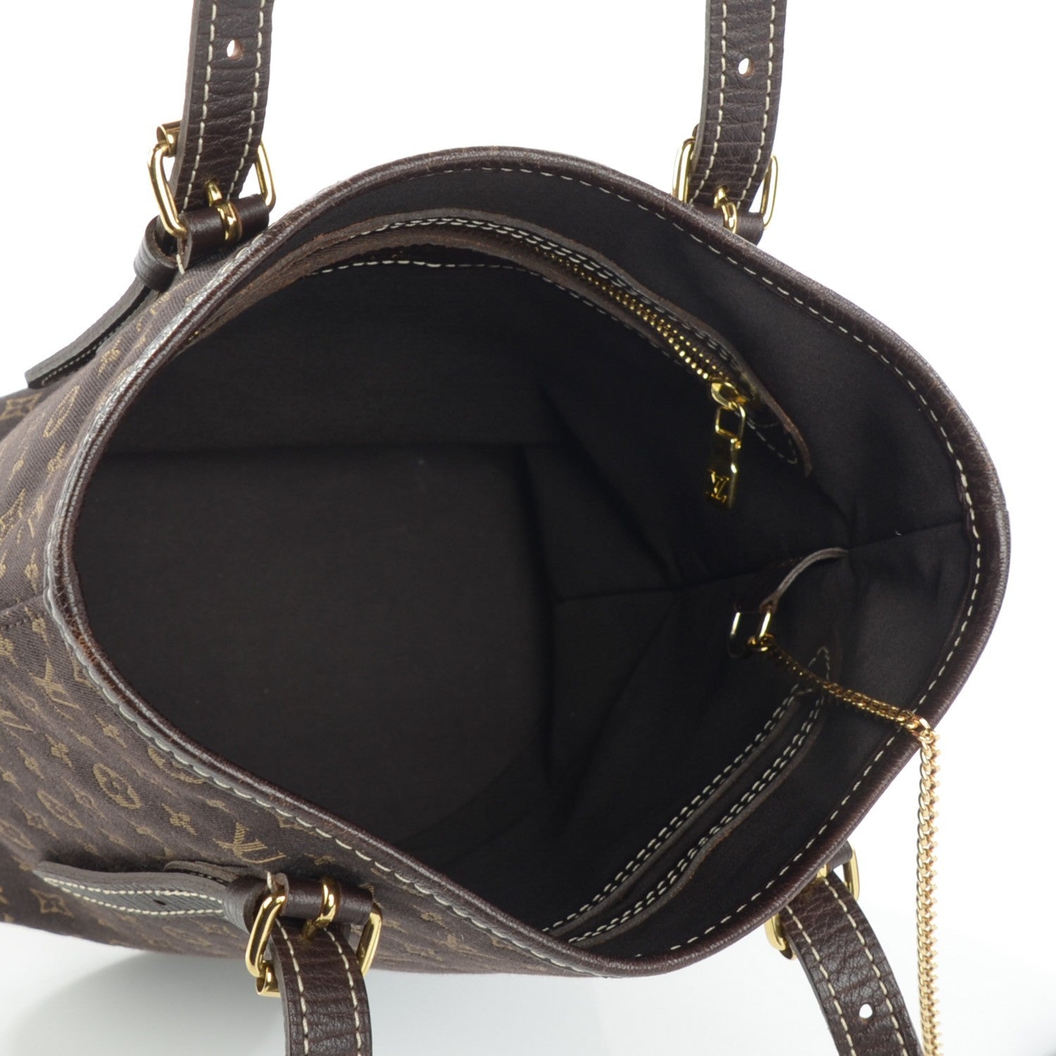 Louis Vuitton Mini Lin Monogram Bucket Bag Ebene 7 of 10