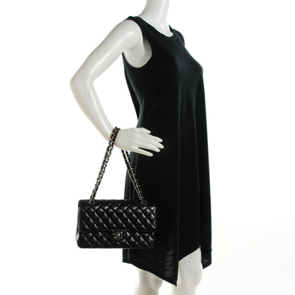 Chanel Caviar Quilted Medium Double Flap Black 2 of 9