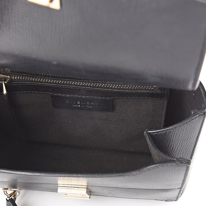 Givenchy Textured Calfskin Mini Pandora Box Crossbody Bag Black 4 of 7