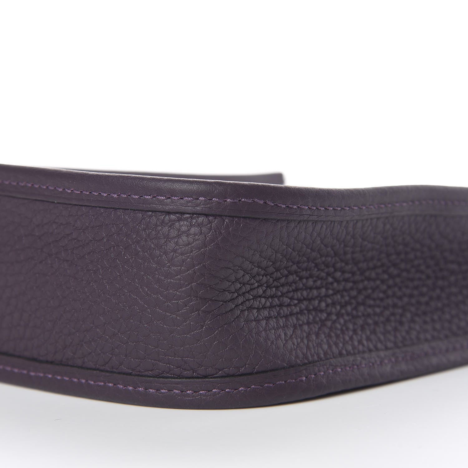 Hermes Taurillon Clemence Evelyne TPM Raisin 6 of 10