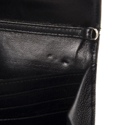 Christian Dior Grained Calfskin Diorama Croisiere Chain Wallet Black 8 of 12
