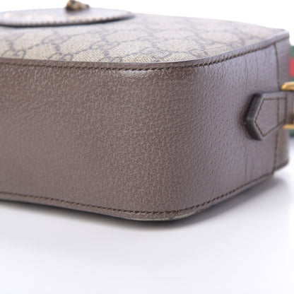 Gucci GG Supreme Monogram Web Neo Vintage Shoulder Bag Beige New Acero Crop 10 of 11