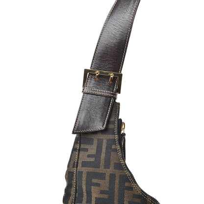 Fendi Zucca Hobo Tobacco 7 of 9
