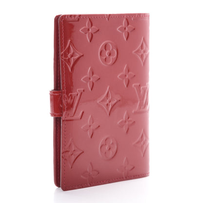 Louis Vuitton Vernis Small Ring Agenda Cover Pomme D'Amour 2 of 10