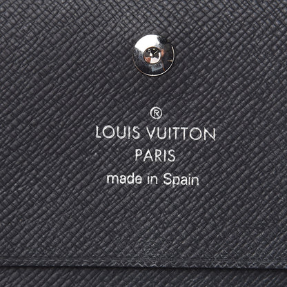 Louis Vuitton Epi Enveloppe Carte De Visite Black 6 of 7