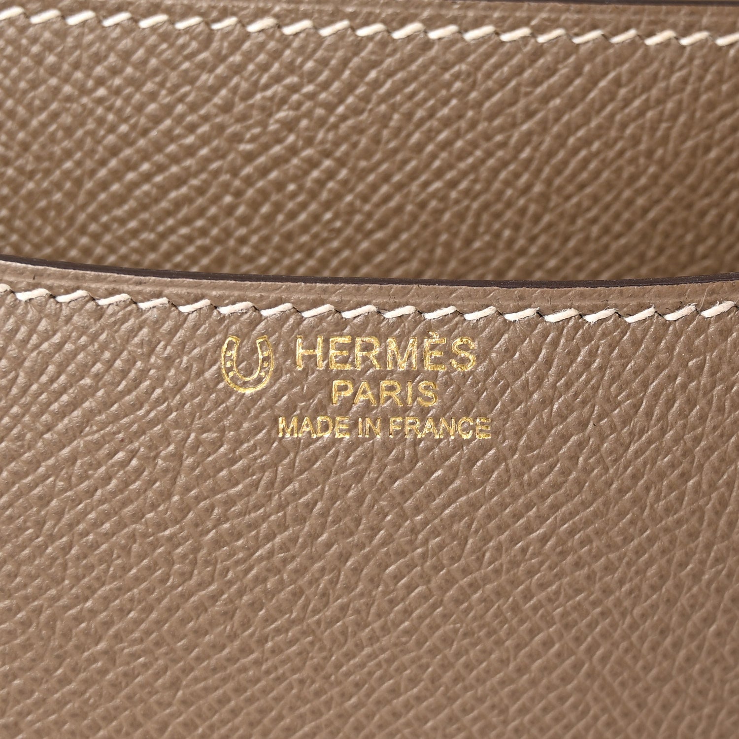 Hermes Epsom Horseshoe Constance 24 Etoupe 6 of 11