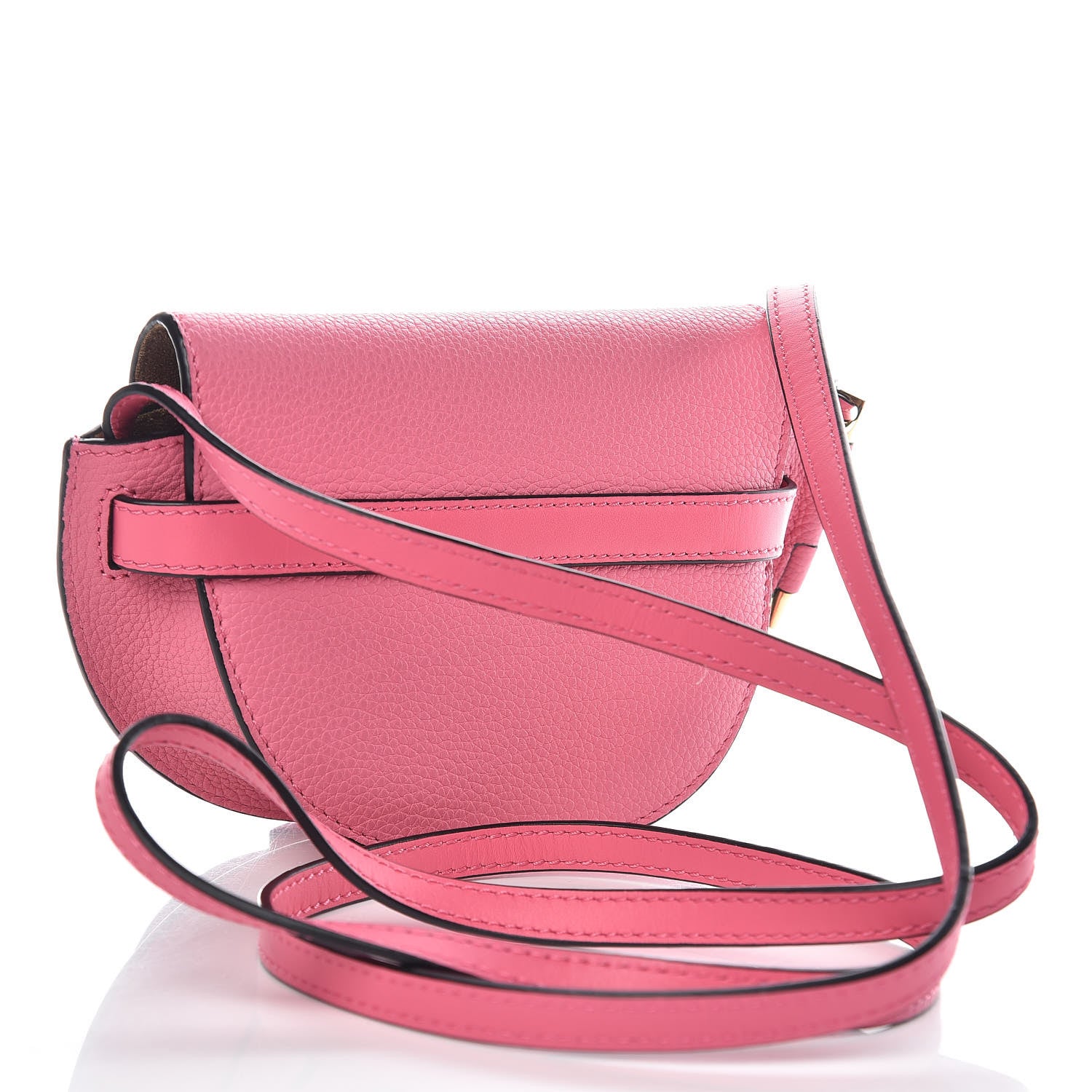 Loewe Grained Calfskin Mini Gate Crossbody Bag Wild Rose 3 of 8