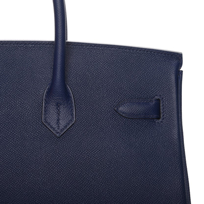 Hermes Epsom Birkin 35 Bleu Saphir 22 of 26