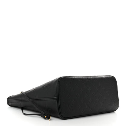 Louis Vuitton Empreinte Monogram Giant Neverfull MM Black 5 of 10
